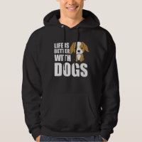 Life Is Better With Dogs Cute Cocker Spaniel Dog