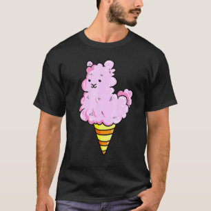 Life Is Better With Extra Ice Cream - No Drama Lla T-Shirt