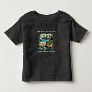 Life is better with friends - Puppy Love  Toddler T-Shirt