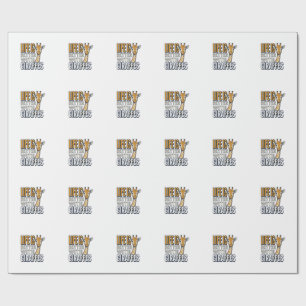 Life Is Better With Giraffes Vintage Shirt Design_ Wrapping Paper