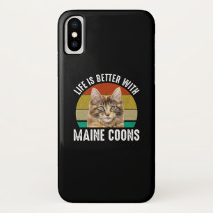 Life Is Better With Maine Coons Case-Mate iPhone Case