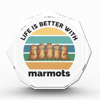 Life is better with marmots photo block