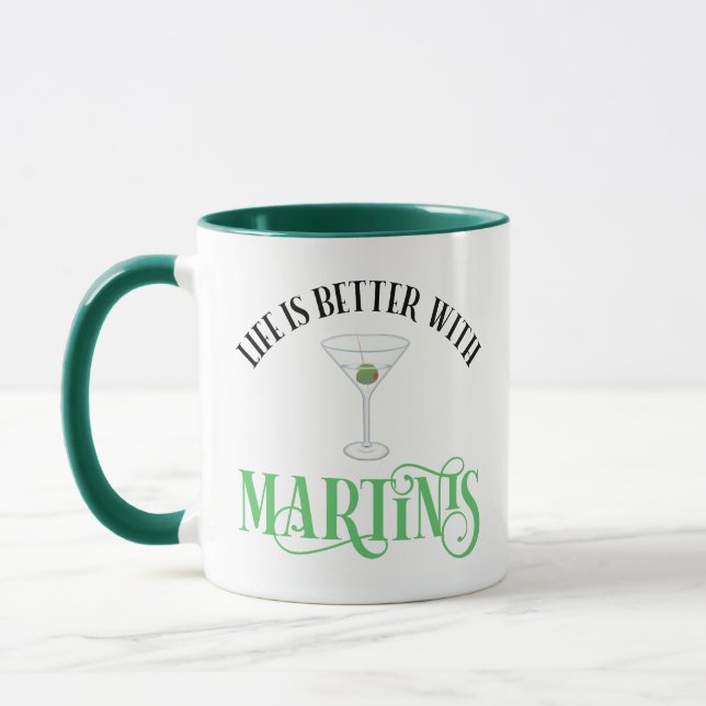 Life Is Better With Martinis Mug (Left)
