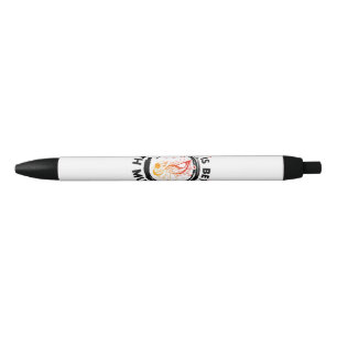 Life Is Better With Music Notes Musician Music Lov Black Ink Pen