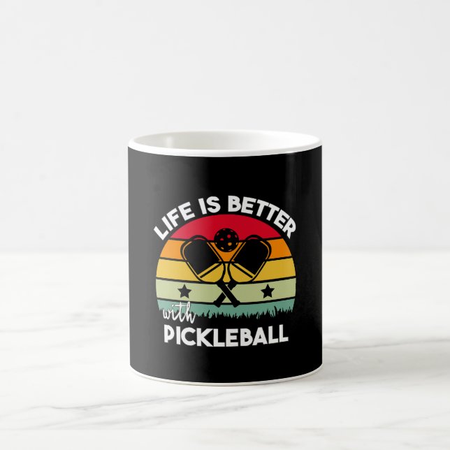 Life is Better with Pickleball Coffee Mug (Center)