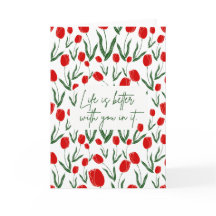Life is Better with You in it Greeting Card