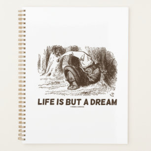 Life Is But A Dream Wonderland Sleeping Red King Planner