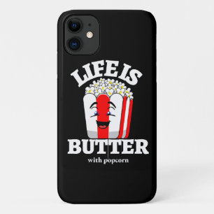 Life Is Butter With Popcorn Case-Mate iPhone Case
