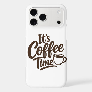 Life Is Coffee Time iPhone 17 Pro Max Case