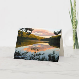 Life is Eternal: Poem Inside-bereavement Card