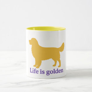 Life is golden mug