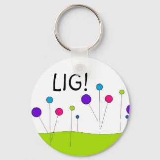 "LIFE IS GOOD"!-keyychain Key Ring