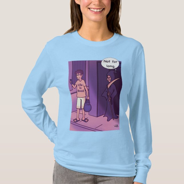 Life is Good Women's Long Sleeved T-Shirt (Front)