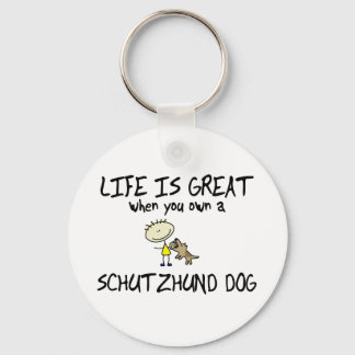 Life is Great Schutzhund Keychain