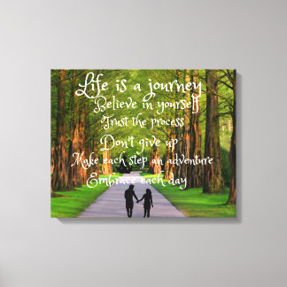 Life is Journey Canvas