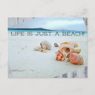 Life is just a Beach Postcard