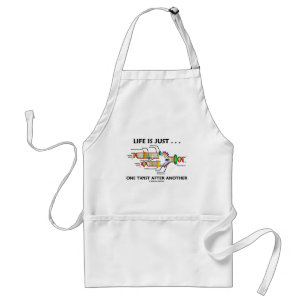 Life Is Just ... One Twist After Another (DNA) Standard Apron