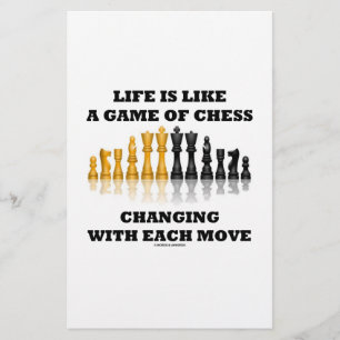Life Is Like A Game Of Chess (Chess Attitude)