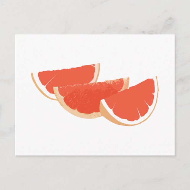 Life is like a grapefruit. postcard (Front)