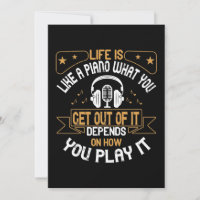 Life Is Like A Piano