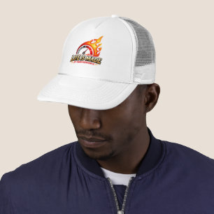 Life Is Made By Performance Flame Speedometer  Trucker Hat