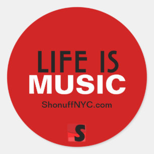 Life Is Music Sticker
