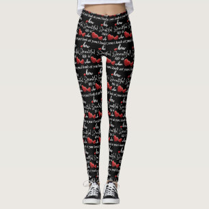 life is nice when I look at you Leggings