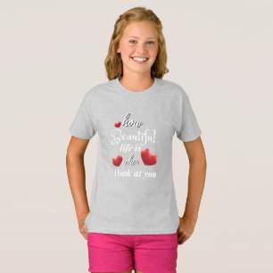 life is nice when I look at you T-Shirt