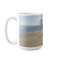 Life is not a dress rehearsal beach scene mug