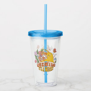 Life Is Not A Race, It's A Journey Acrylic Tumbler