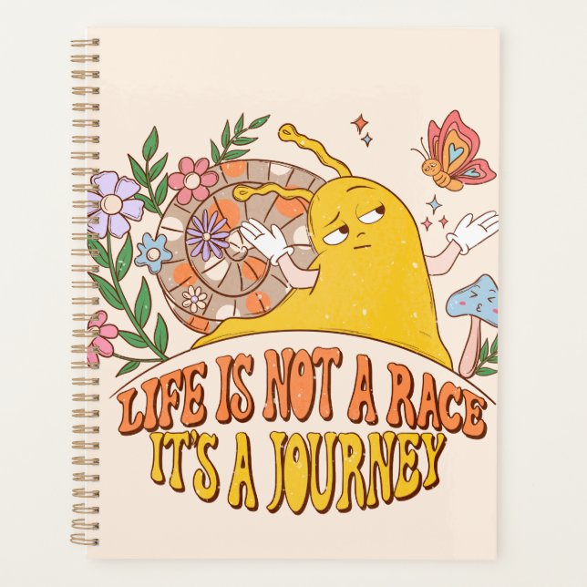 Life Is Not A Race Planner (Front)