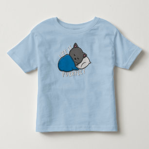 Life is Purrfect - Sleeping Cat Toddler T-Shirt