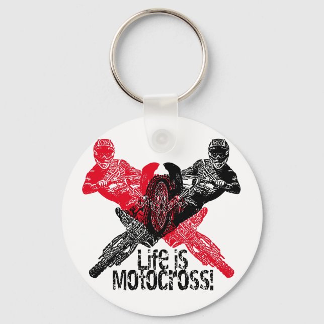 Life is race key ring (Front)