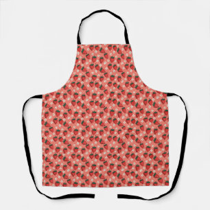 Life Is Short, Eat Strawberries First Apron