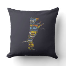 Life Is Short Hug Your Dog Typography