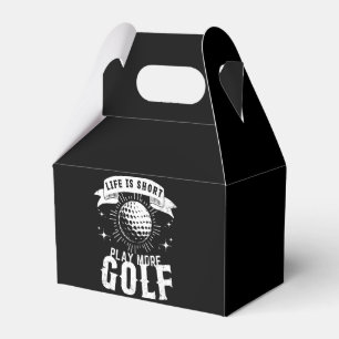 Life is Short. Play More Golf Favour Box