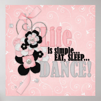 Life is simple poster