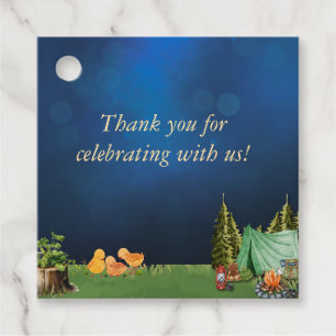 Life is S'more Fun with Twins Favour Tag