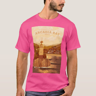 Life Is Strange - Arcadia Bay Travel Poster (Sunse T-Shirt