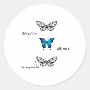 Life Is Strange - Butterfly Effect Design Sticker