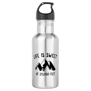 Life Is Sweet At 14,000 Feet 532 Ml Water Bottle