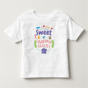 Life is Sweet at Grandma's House Toddler T-Shirt