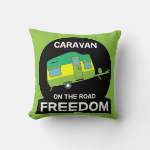 Life Is Sweet AT The Caravan Funny Gifts Travel Mu Cushion