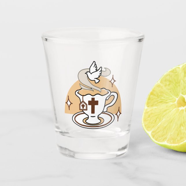 Life Is Sweet with Jesus – Christian Faith Tea Cup (Front)