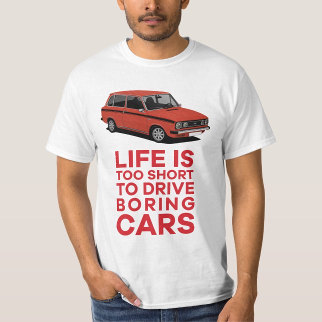 Life is too short - DAF 66 Marathon Combi T-Shirt (Front)