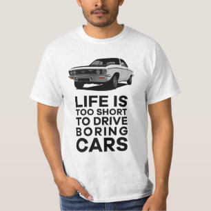 Life is too short to drive - Manta A in many color T-Shirt