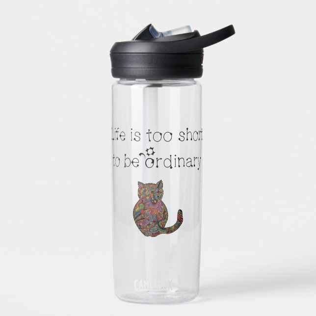 Life is too short water bottle (Left)