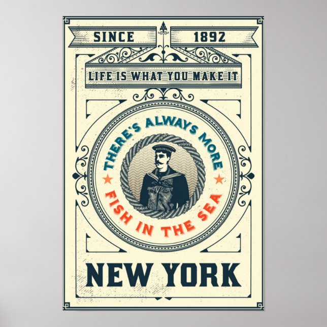 Life Is What You Make It Poster (Front)