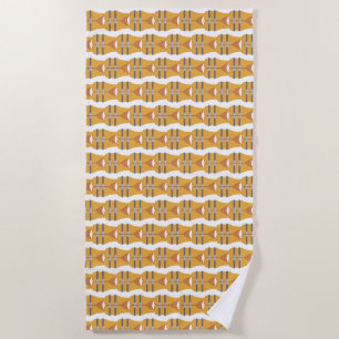 Life jacket beach towel