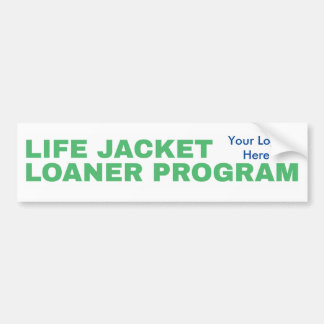 Life Jacket Loaner Sticker